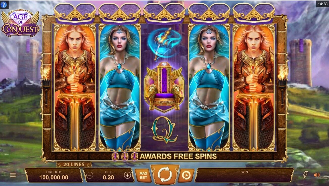 «Age of Conquest» — фэнтезийные игровые автоматы на официальном сайте Sol Casino